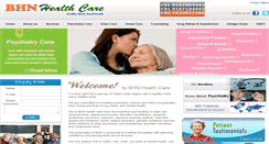 Desktop Screenshot of bhnhealthcare.com